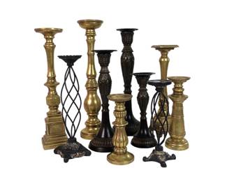 Lot of Candle Stands