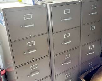 Fireproof file cabinets 
