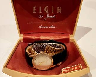 Vintage ELGIN Watch in original case (Never Worn)