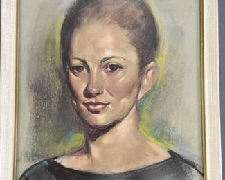 Plaster Portrait of a Woman 1964