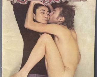Rolling Stone John Lennon & Yoko Ono Cover 