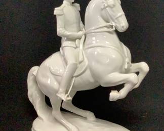 Wein Royal Vienna Porcelain Horse & Rider