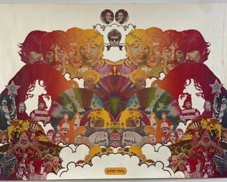 Peter Max 1967 # 15 Audio DNA Lithograph