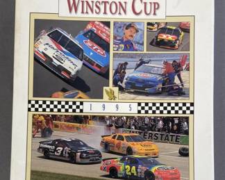 NASCAR 1995 Yearbook Signed Mark Martin