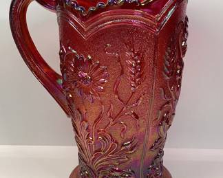 Imperial Carnival Glass Pitcher