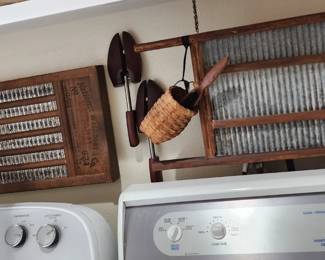 Laundry scrub boards