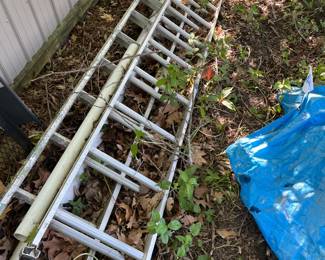 extension ladders:  24 foot and 16 foot in length