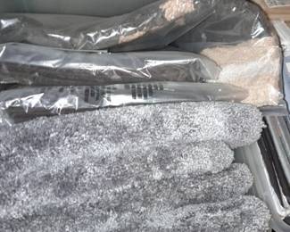 BRAND NEW Bathroom Rugs, Towels, Etc.