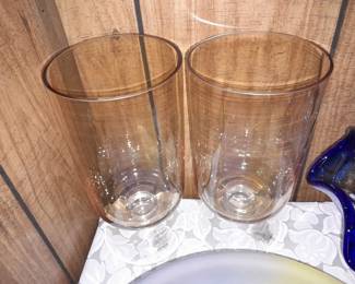 BEAUTIFUL Collection Of Colored Crystal & Art Glass