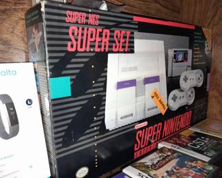 BEAUTIFUL Vintage Super NES Super Set Super Nintendo Video Game System