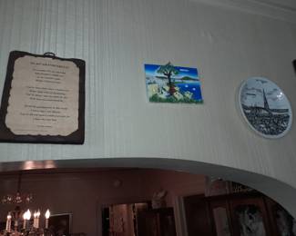 Hanging Decorative Plate