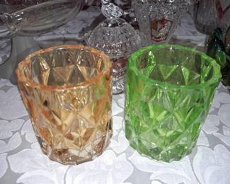 BEAUTIFUL Collection Of Colored Crystal & Art Glass