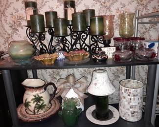 Candles, Candle Accessories, Votive Holders, Etc.