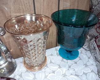 BEAUTIFUL Collection Of Colored Crystal & Art Glass