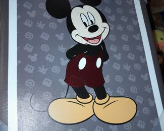 BRAND NEW Mickey Mouse Canvas Wall Art