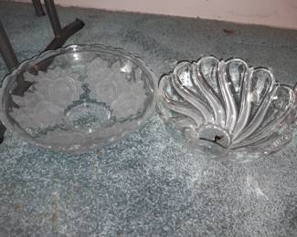 HUGE Assortment Of Crystal (Vases, Bowls, Baskets, Decorative Accents, Tableware, Etc.)