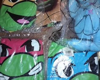 Vintage Teenage Mutant Ninja Turtles Inflatable Characters