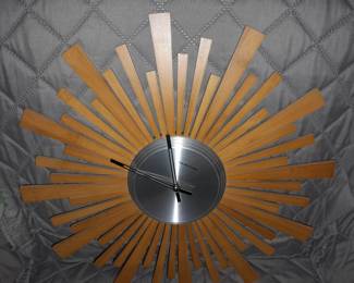 Sunburst Wall Clock