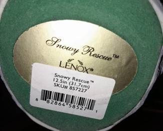 Lenox Figurine - Snowy Rescue