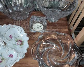 Waterford & Orrefors Crystal Bowls