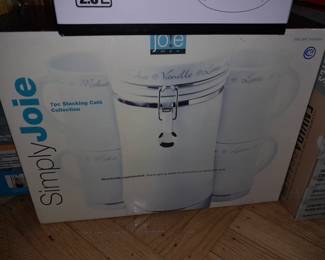 BRAND NEW Simply Jole 7 Piece Stacking Cafe Collection