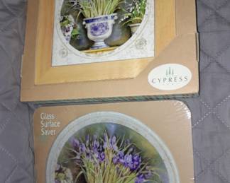 BRAND NEW Cypress Ceramic Trivet & Glass Surface Saver