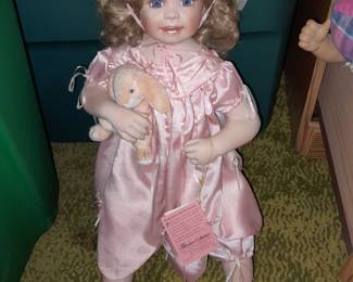 An ENTIRE Room Of Porcelain & Vinyl Collectible Dolls