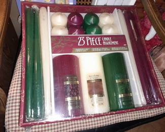 BRAND NEW 23 Piece Candle Assortment