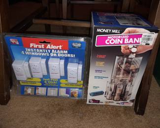 BRAND NEW First Alert System & Coin Bank