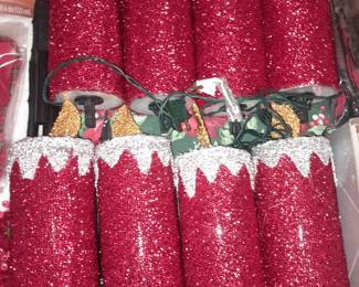 Christmas Candles Pathway Markers/ Lights