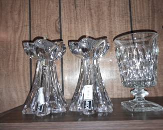 HUGE Assortment Of Crystal (Vases, Bowls, Baskets, Decorative Accents, Tableware, Etc.)