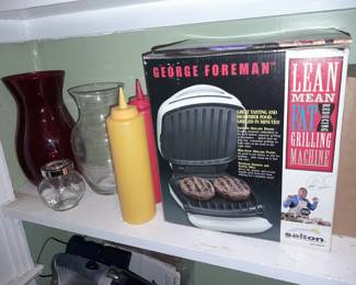 BRAND NEW George Foreman Lean Mean Fat Reducing Grilling Machine