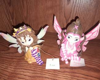 Hamilton Collection Fairy Figurines W/ Tags