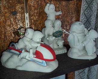 Dept.56 Snowbabie Figurines (Curious George)