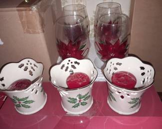 BRAND NEW Lenox 3 Piece Votive Candle Set