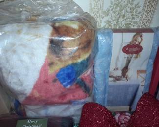 BRAND NEW Christmas Blankets