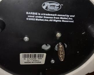 Barbie Musical Figurine By The San Francisco Music Box Company