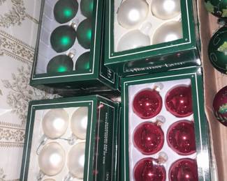 Christmas Ball Ornaments