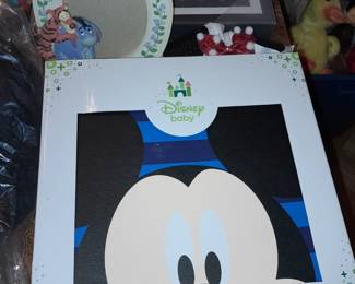 BRAND NEW Disney Baby Mickey Mouse Canvas Wall Art