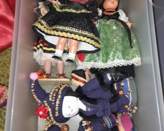 An ENTIRE Room Of Porcelain & Vinyl Collectible Dolls