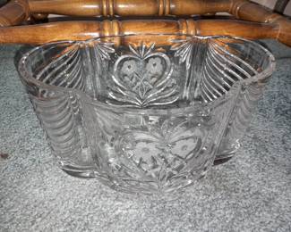 HUGE Assortment Of Crystal (Vases, Bowls, Baskets, Decorative Accents, Tableware, Etc.)