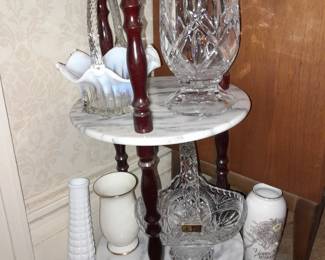 Crystal Vases & Baskets