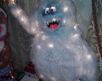 Christmas Light Up Bumble Decor Figure