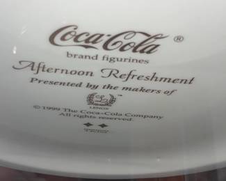 Lenox Figurine - Coca Cola Afternoon Refreshment