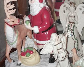 Lenox Figurine - Santa's Reindeer