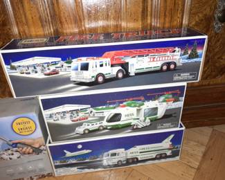BRAND NEW Vintage Hess Trucks