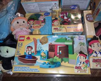 BRAND NEW Disney Jake & The Never Land Pirates Toys (Hook & Tick Tock, Duplo Building Block Set, Etc.)