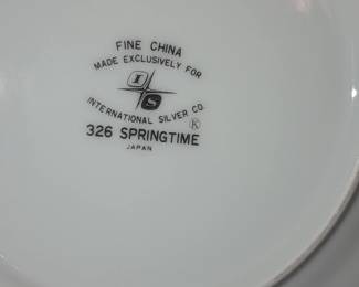 "Springtime" China Set