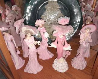 Pink Lady Figurines