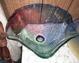 BEAUTIFUL Collection Of Colored Crystal & Art Glass